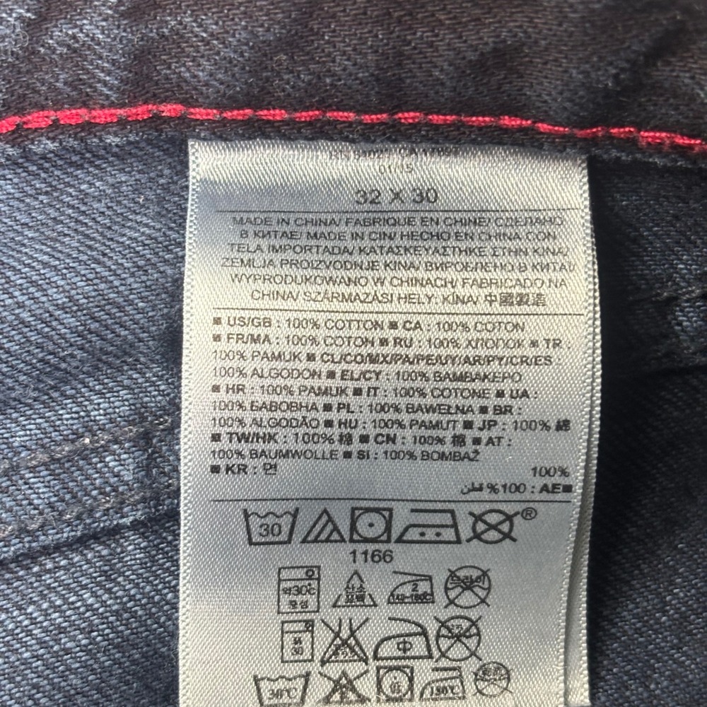 Banana Republic Jeans 32x30 Dark Wash Vintage Straight Denim Mens - Picture 4 of 7